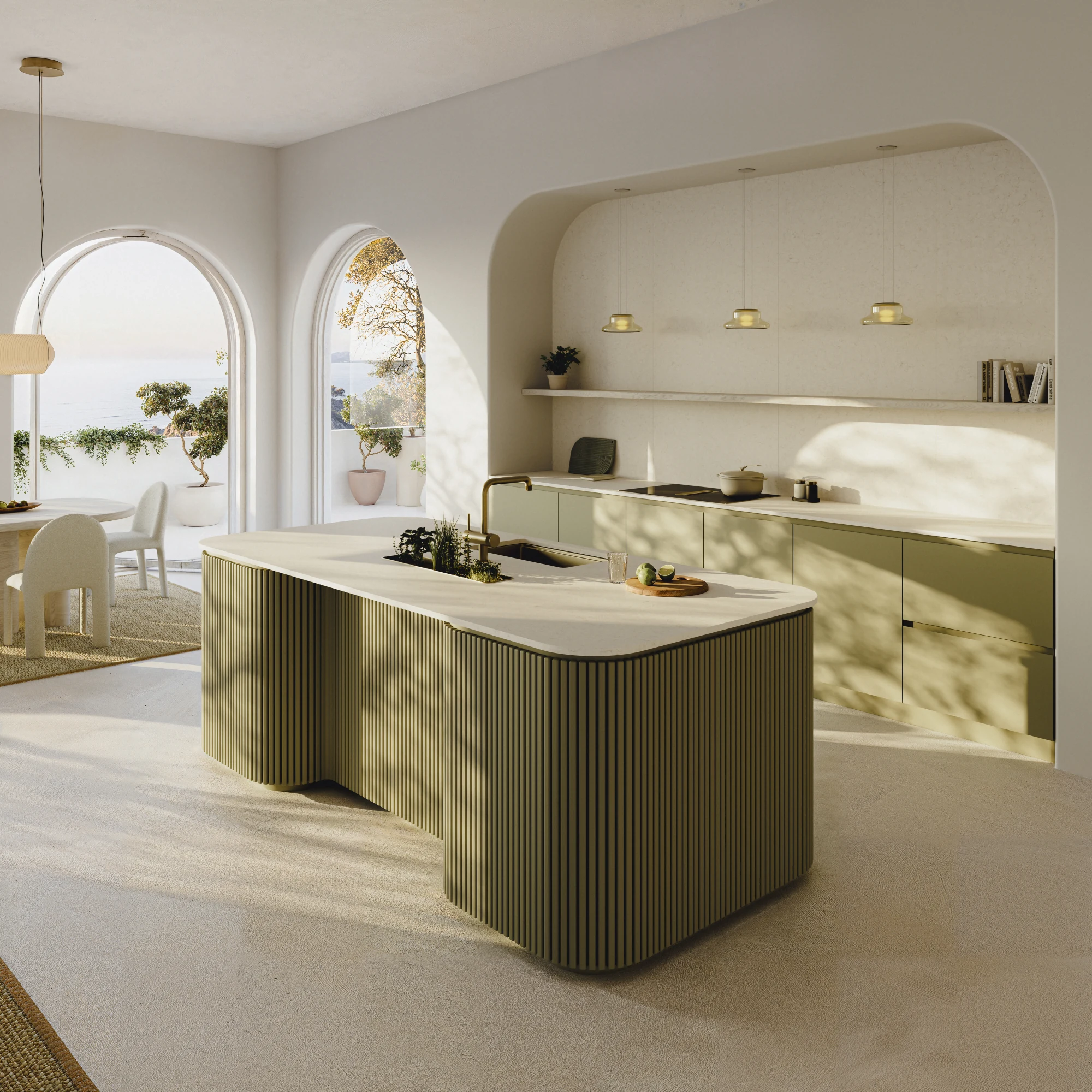 Noble Arco Gold — referentni enterijer